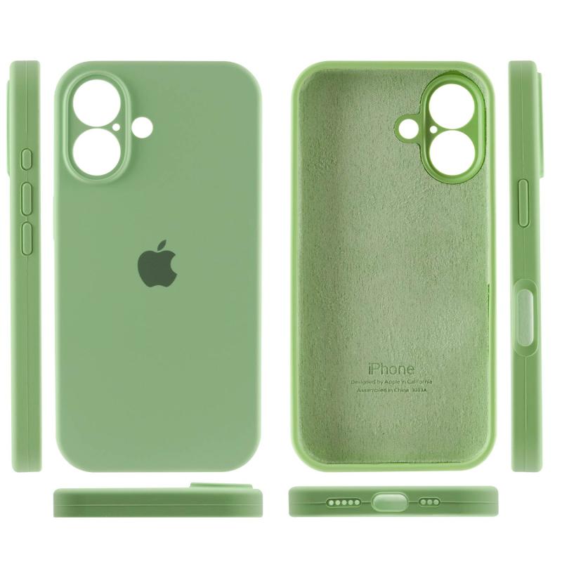 Чохол Silicone Case Full Camera Protective (AA) для Apple iPhone 16 Plus (6.7) на малюнкі №3
