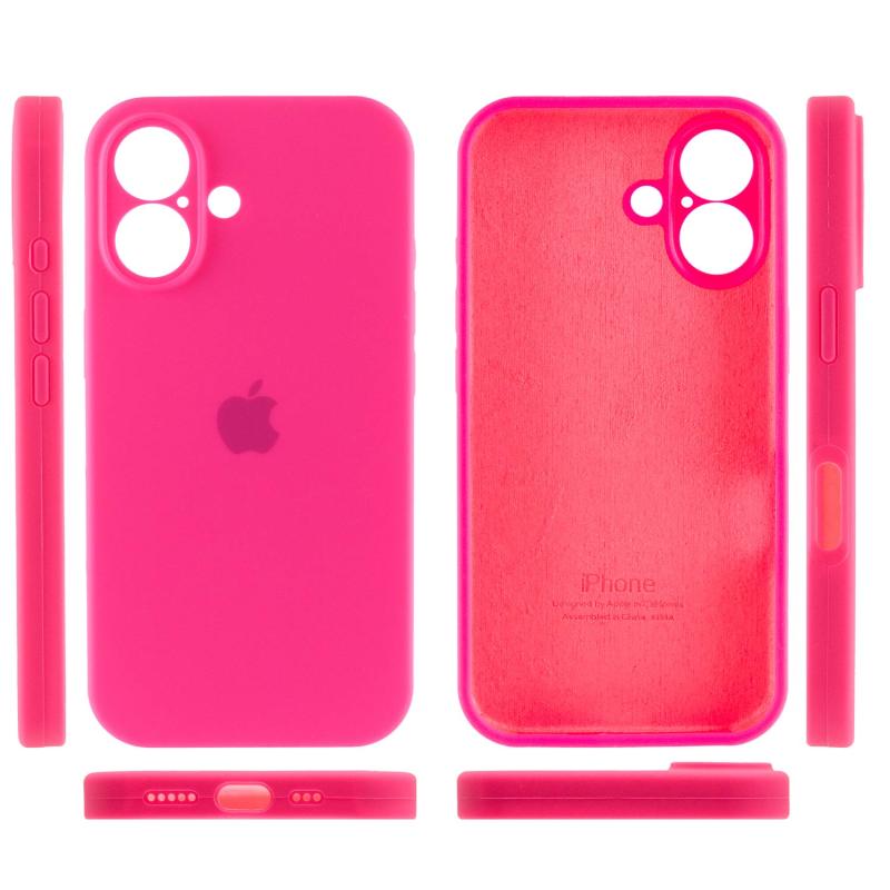 Чохол Silicone Case Full Camera Protective (AA) для Apple iPhone 16 Plus (6.7) на малюнкі №3