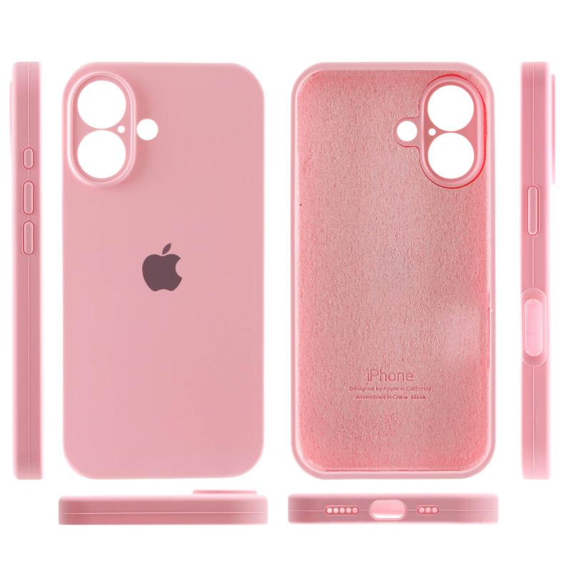 Чехол Silicone Case Full Camera Protective (AA) для Apple iPhone 16 Plus (6.7) на картинке №3