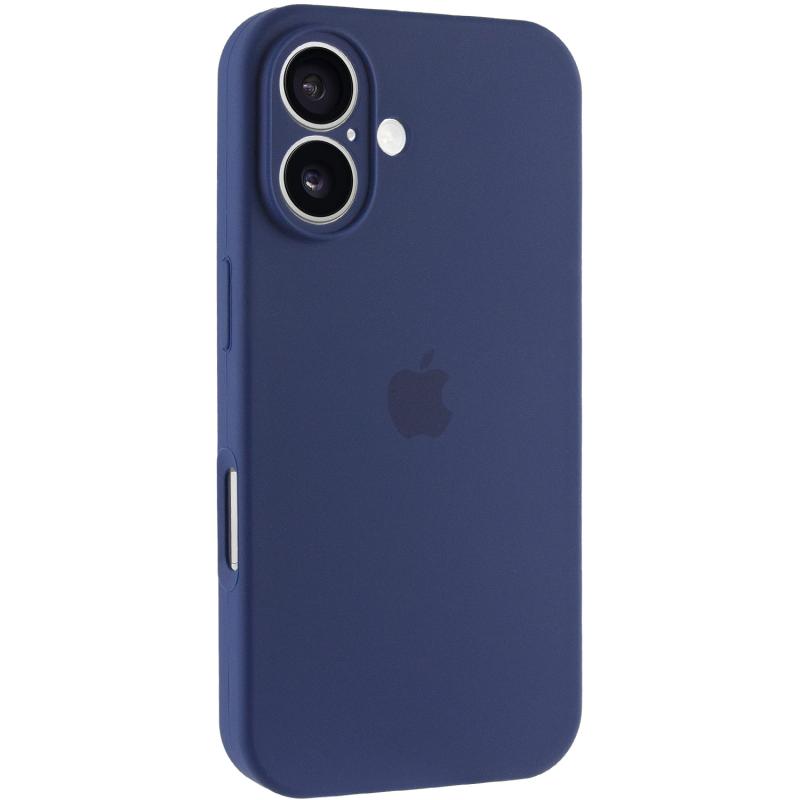 Чехол Silicone Case Full Camera Protective (AA) для Apple iPhone 16 Plus (6.7) на картинке №1