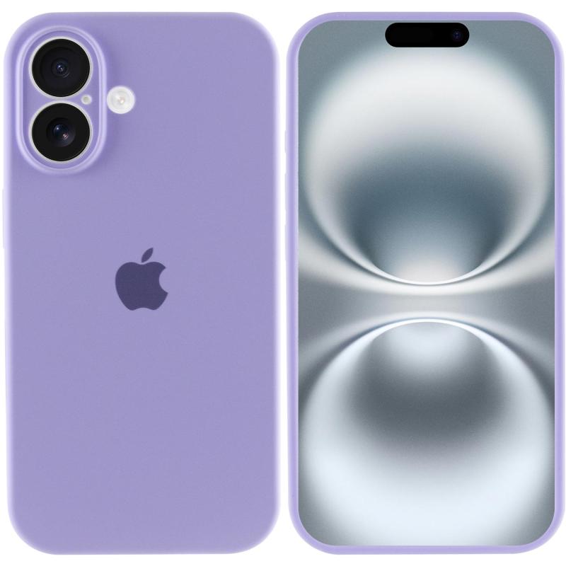 Чехол Silicone Case Full Camera Protective (AA) для Apple iPhone 16 Plus (6.7) на картинке №3