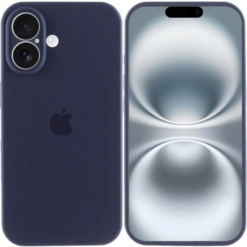 Чехол Silicone Case Full Camera Protective (AA) для Apple iPhone 16 Plus (6.7) на картинке №2