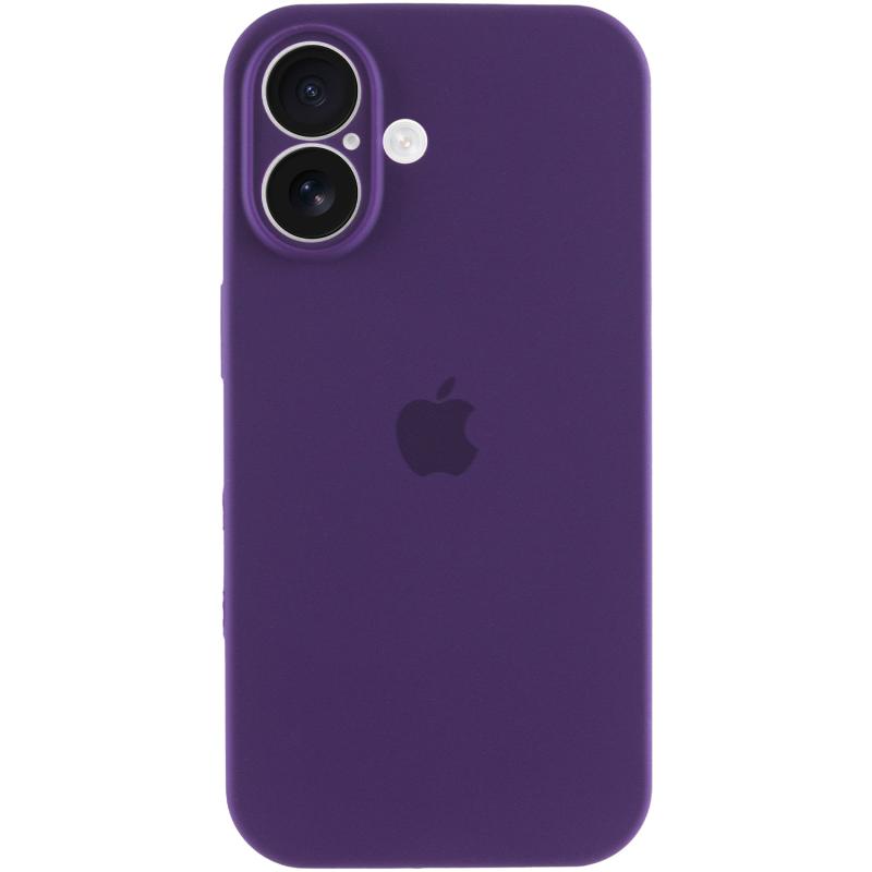 Чехол Silicone Case Full Camera Protective (AA) для Apple iPhone 16 Plus (6.7) на картинке №4