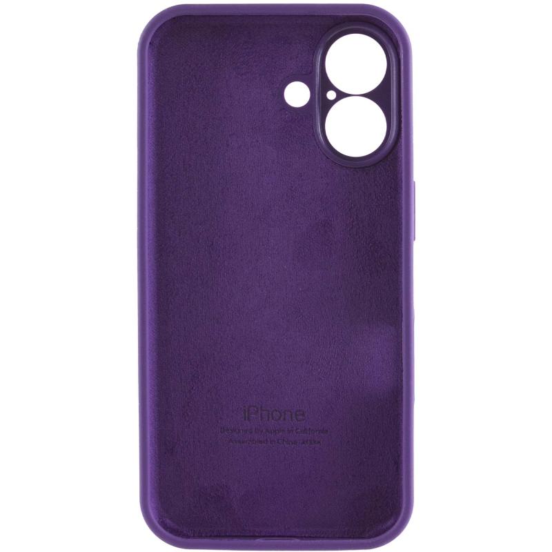 Чехол Silicone Case Full Camera Protective (AA) для Apple iPhone 16 Plus (6.7) на картинке №5