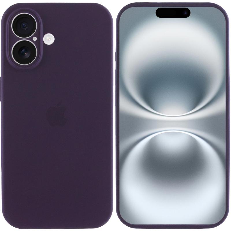 Чехол Silicone Case Full Camera Protective (AA) для Apple iPhone 16 Plus (6.7) на картинке №2