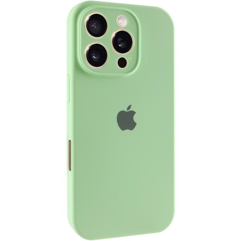 Чехол Silicone Case Full Camera Protective (AA) для Apple iPhone 16 Pro Max (6.9) на картинке №1