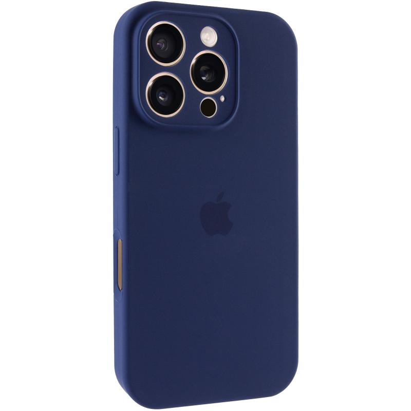 Чехол Silicone Case Full Camera Protective (AA) для Apple iPhone 16 Pro Max (6.9) на картинке №1