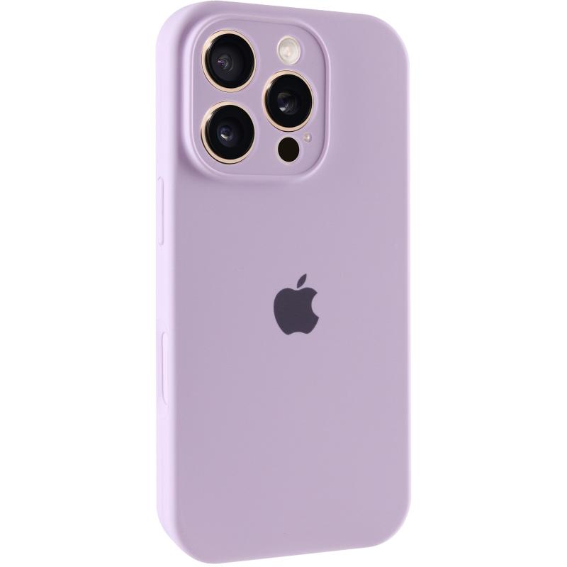 Чехол Silicone Case Full Camera Protective (AA) для Apple iPhone 16 Pro Max (6.9) на картинке №1