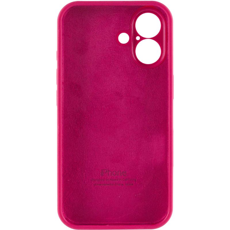 Чехол Silicone Case Full Camera Protective (AA) для Apple iPhone 17 (6.3) на картинке №3
