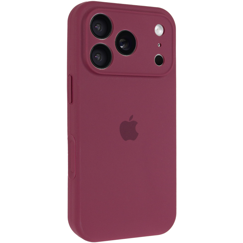 Чехол Silicone Case Full Camera Protective (AA) для Apple iPhone 17 Pro (6.3) на картинке №1