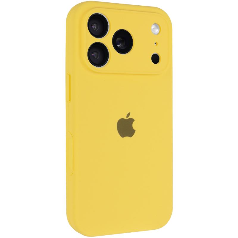 Чохол Silicone Case Full Camera Protective (AA) для Apple iPhone 17 Pro (6.3) на малюнкі №1