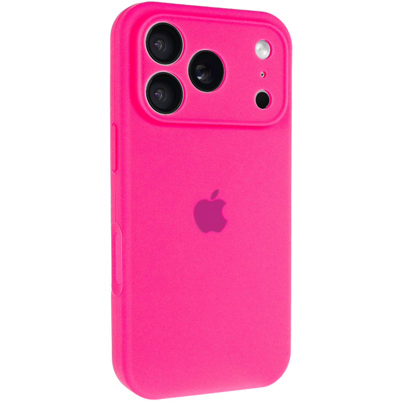 Чехол Silicone Case Full Camera Protective (AA) для Apple iPhone 17 Pro (6.3) на картинке №1