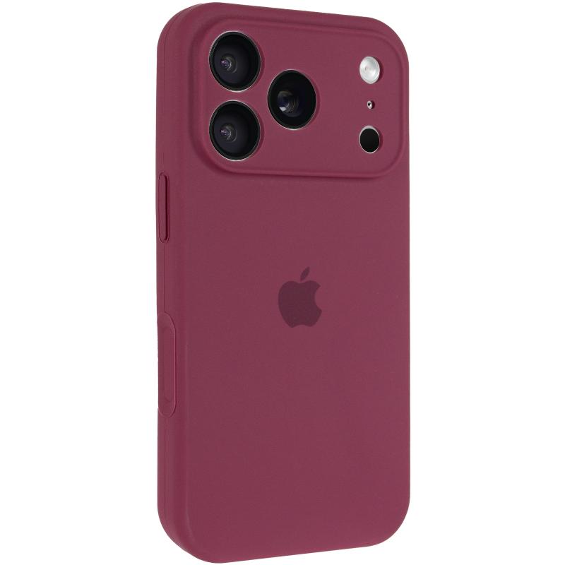 Чехол Silicone Case Full Camera Protective (AA) для Apple iPhone 17 Pro Max (6.9) на картинке №1