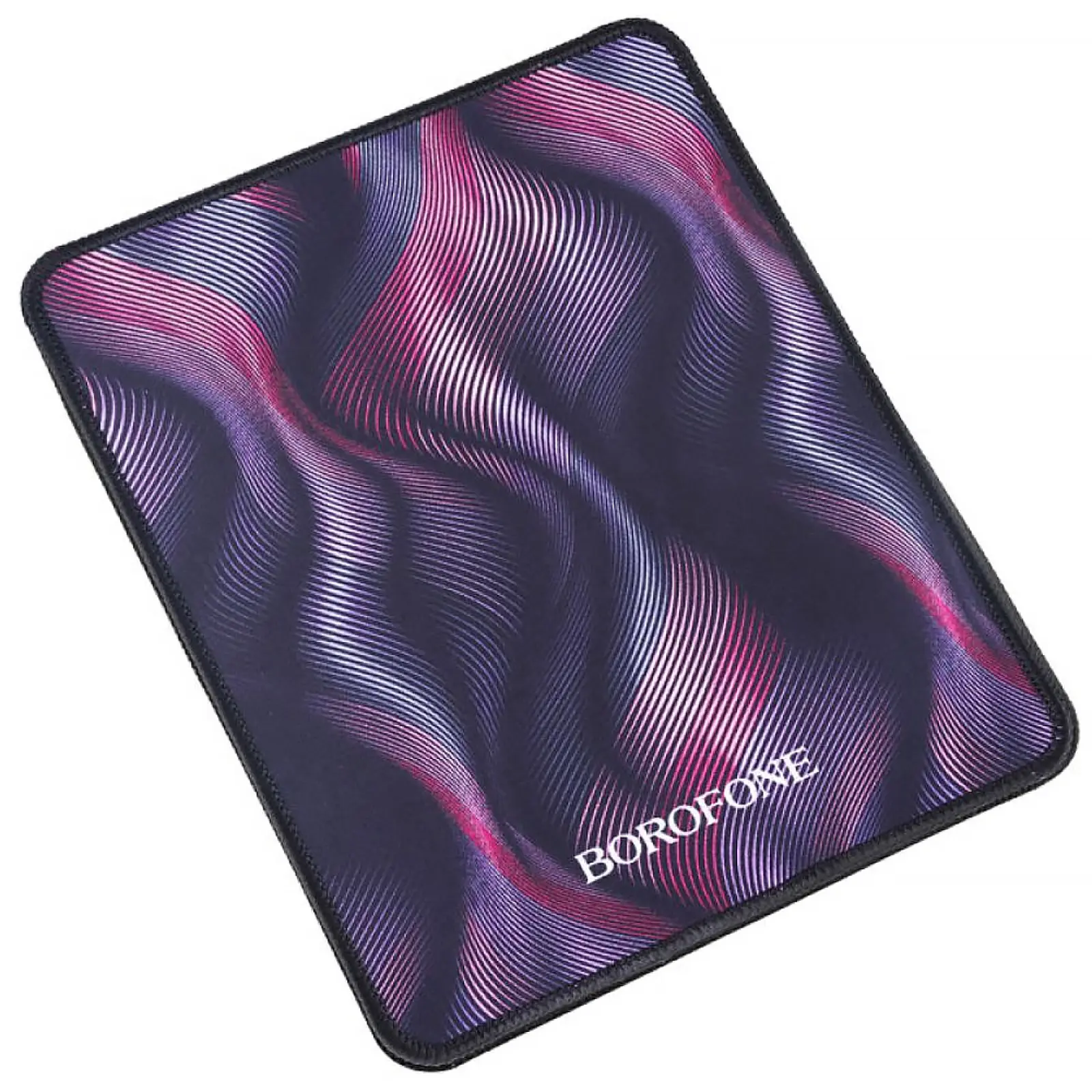 Килимок для мишки Borofone BG12 Illustrious (200*240mm), Black 1, купити оптом з доставкою