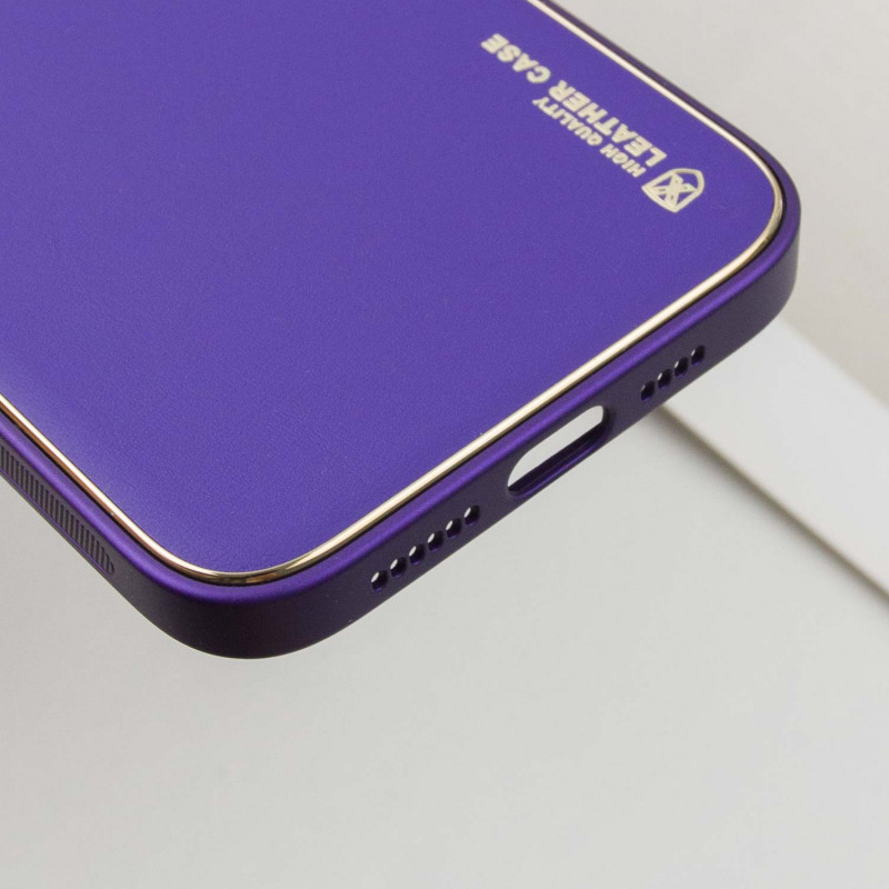 Элегантный кожаный чехол Xshield для Apple iPhone 14 Pro Max (6.7) | на картинке №8