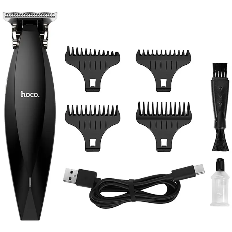 Машинка для стрижки волос Hoco HP25 Electric 600 mAh, Black 5, купить оптом с доставкой