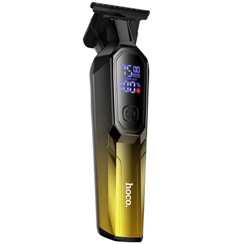 Машинка для стрижки волос Hoco HP27 Engraving, Gold, купить оптом с доставкой