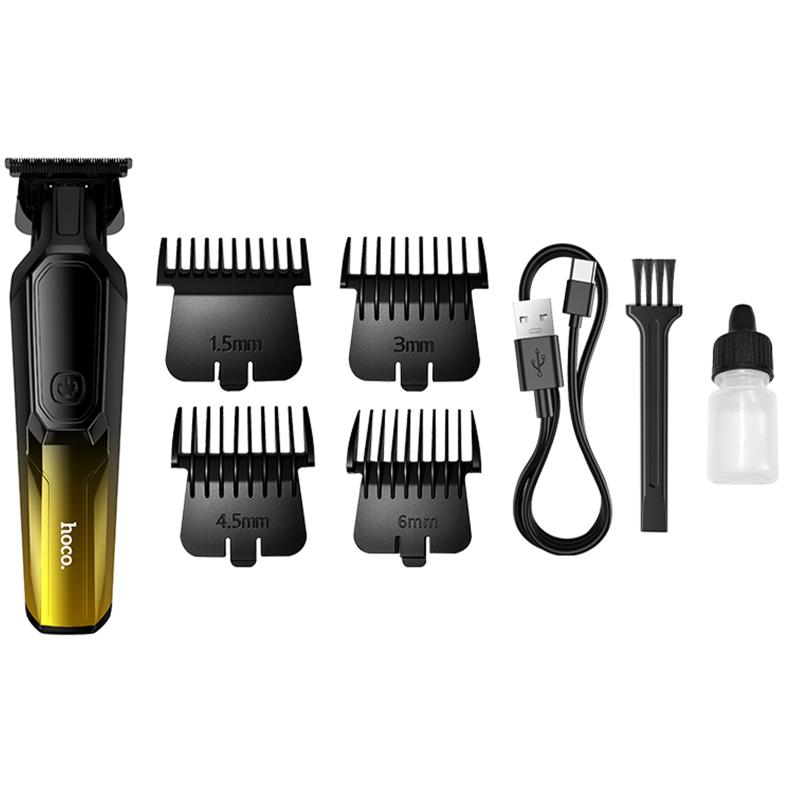 Машинка для стрижки волос Hoco HP27 Engraving на картинке №6