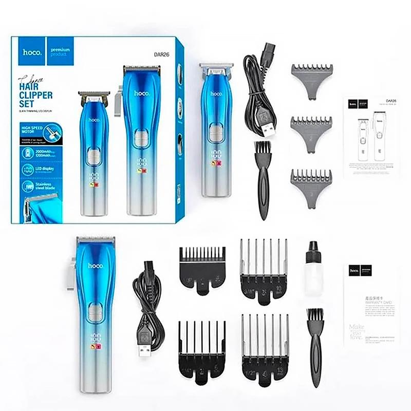 Машинка для стрижки волос Hoco DAR26 Iron Cut на картинке №4