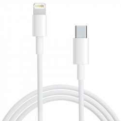 Уцінка Дата кабель Foxconn для Apple iPhone USB-C to Lightning (AAA grade) (2m) (box, no logo)