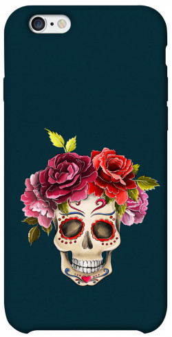 Чехол itsPrint Flower skull для Apple iPhone 6/6s (4.7")