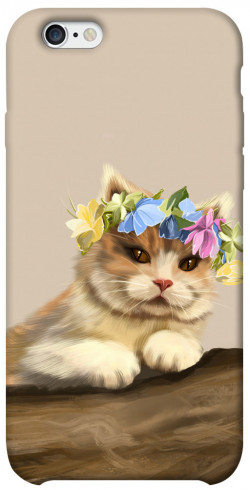 Чохол itsPrint Cat in flowers для Apple iPhone 6/6s (4.7")