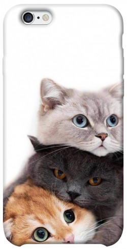 Чехол itsPrint Три кота для Apple iPhone 6/6s (4.7")