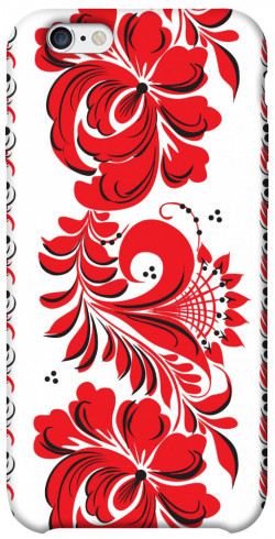 Чехол itsPrint Червона вишиванка для Apple iPhone 6/6s (4.7")