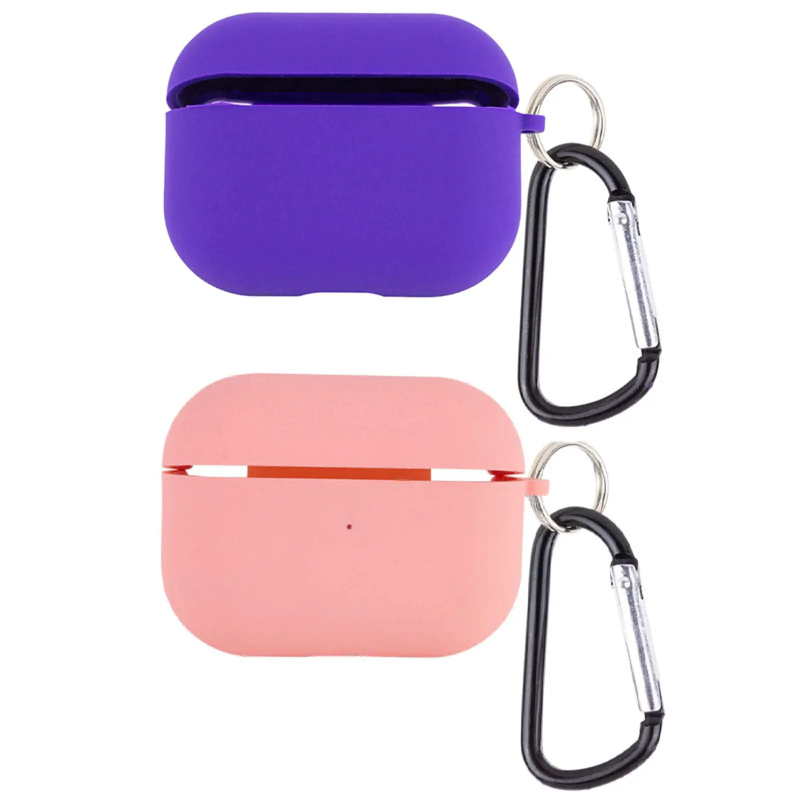 Уценка Силиконовый футляр с микрофиброй для наушников Airpods Pro 2 / Pro, Силикон, купить оптом с доставкой