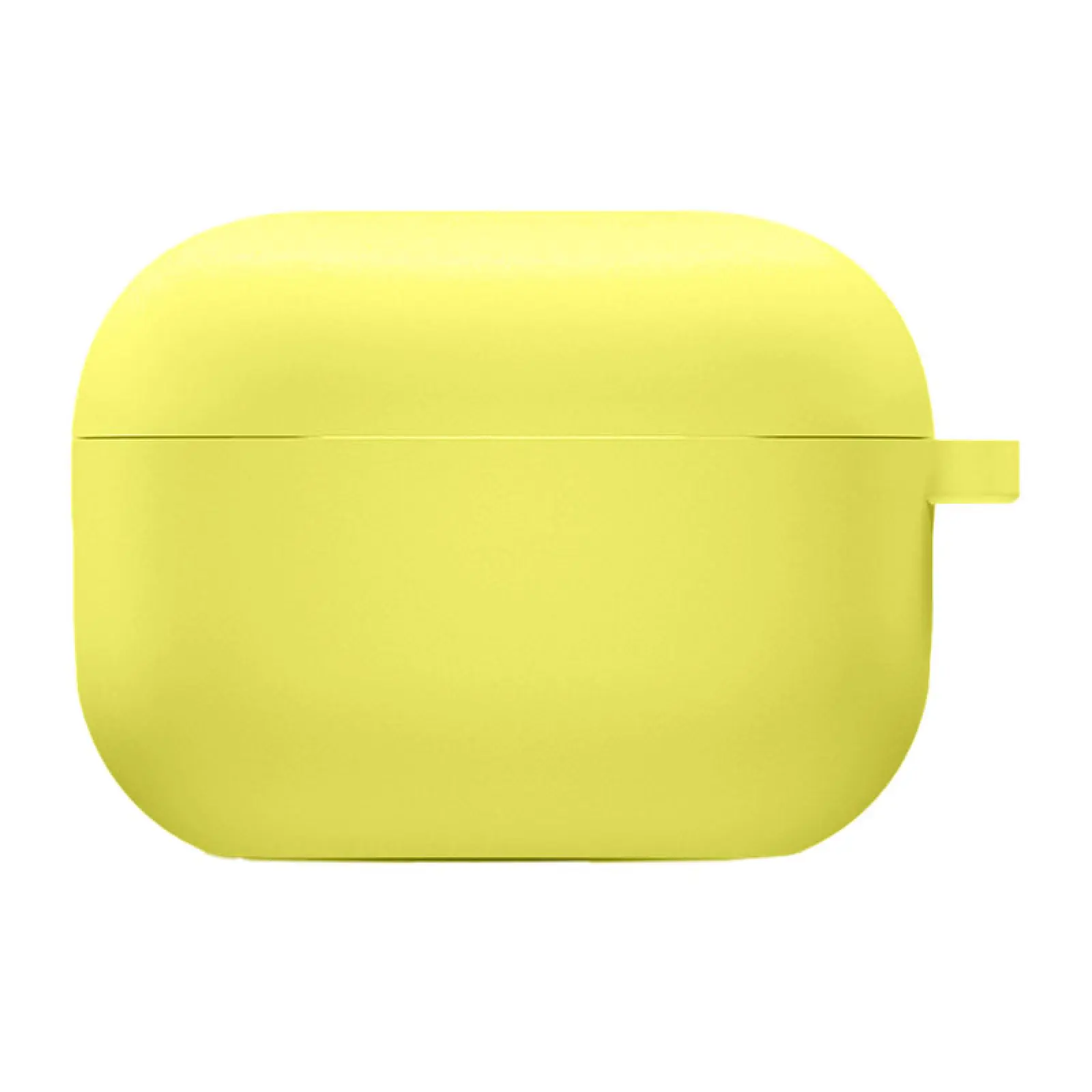 Уценка Силиконовый футляр с микрофиброй для наушников Airpods 3, Вскрытая упаковка / Желтый / Bright Yellow, Силикон, купить оптом с доставкой