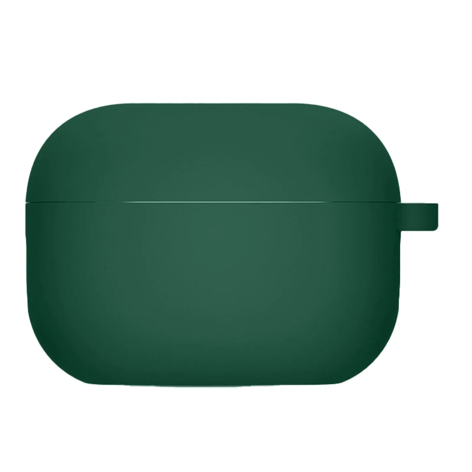 Силиконовый футляр с микрофиброй для наушников Airpods Pro 3, Зеленый / Pine green, Силикон, купить оптом с доставкой