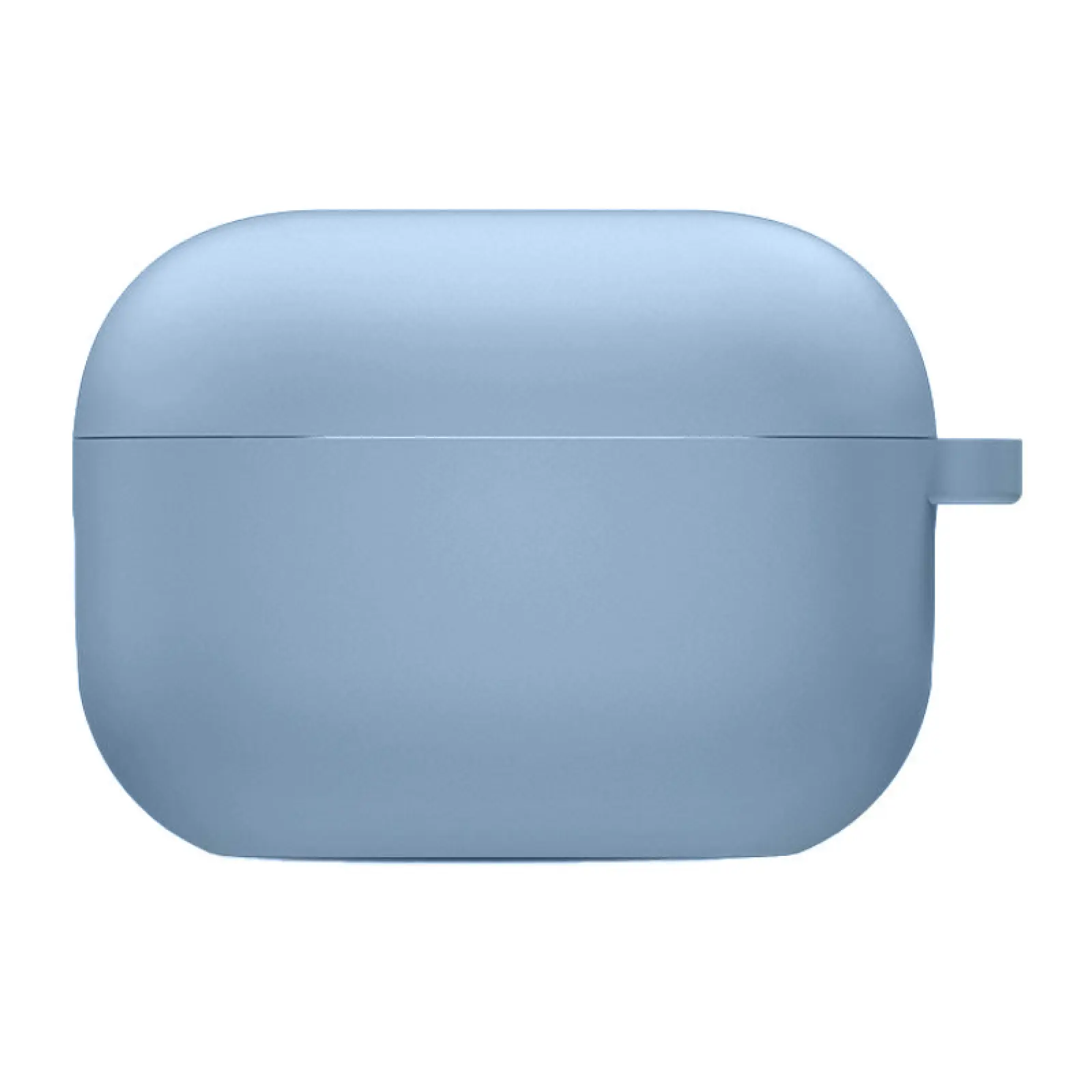 Силиконовый футляр с микрофиброй для наушников Airpods Pro 3, Голубой / Lilac Blue, Силикон, купить оптом с доставкой