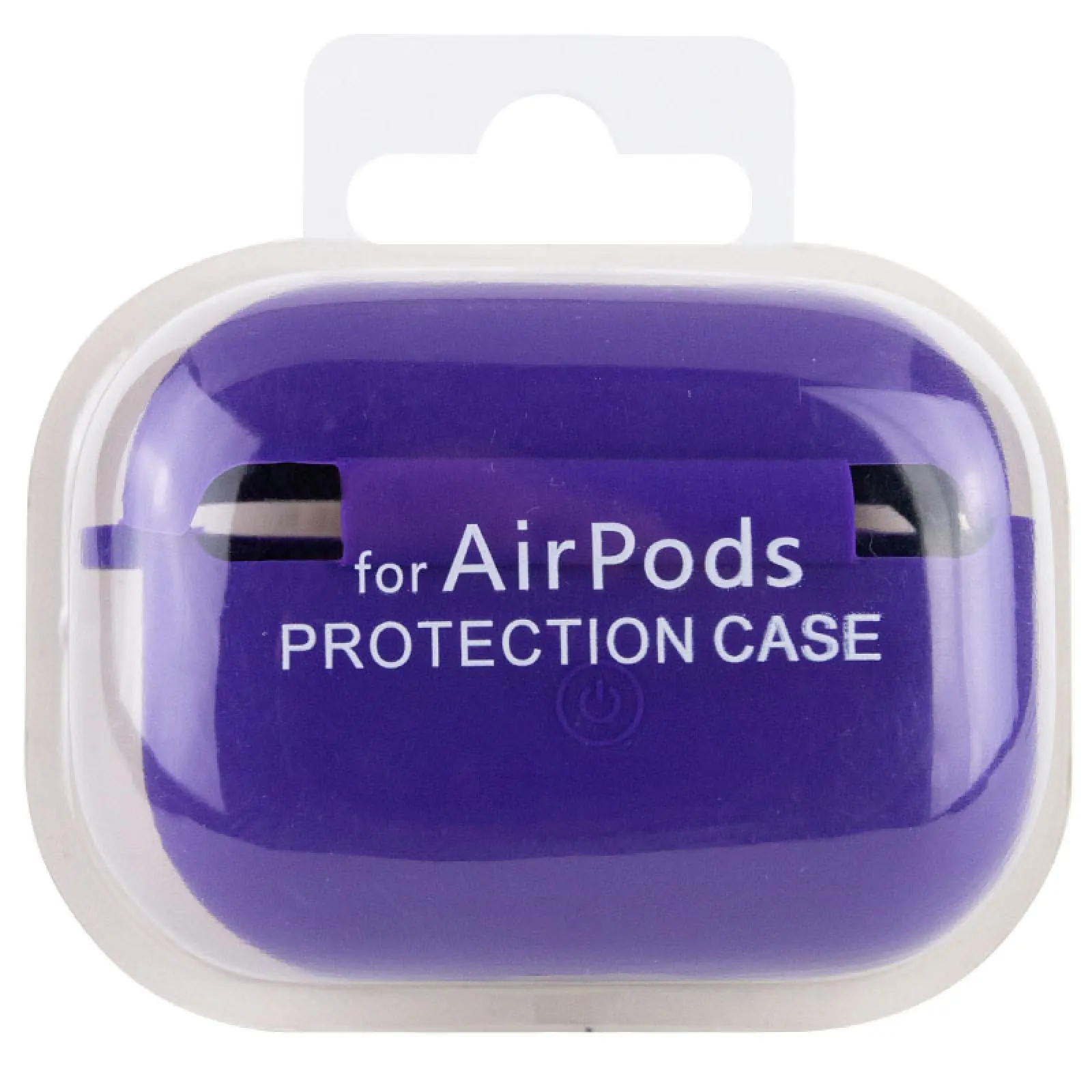 Силиконовый футляр с микрофиброй для наушников Airpods Pro 3, Фиолетовый / Ultra Violet 4, Силикон, купить оптом с доставкой