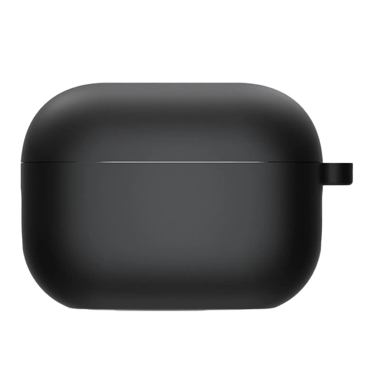 Силіконовий футляр з мікрофіброю для навушників Airpods Pro 3, Чорний / Black, Силікон, купити оптом з доставкою