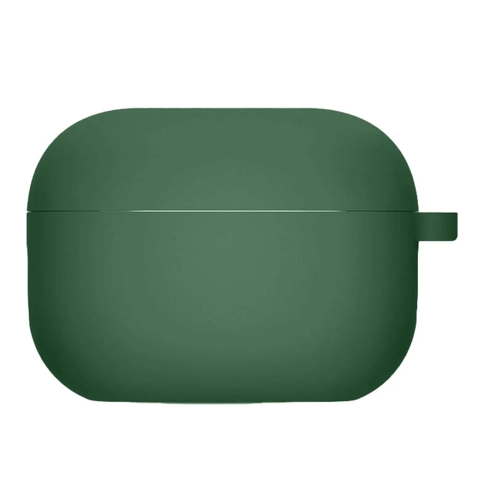 Силиконовый футляр с микрофиброй для наушников Airpods Pro 3, Зеленый / Pine Needle, Силикон, купить оптом с доставкой
