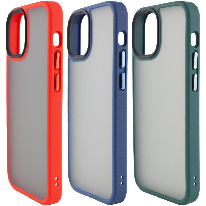 Уценка TPU+PC чехол Metal Buttons для Apple iPhone 11 (6.1"), TPU+PC, купить оптом с доставкой