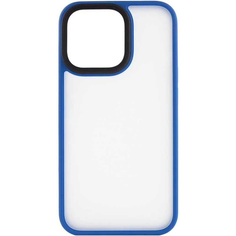 TPU+PC чехол Metal Buttons для Apple iPhone 12 Pro / 12 (6.1"), Голубой / Light Blue 1, TPU+PC, купить оптом с доставкой