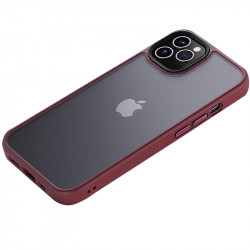 TPU+PC чохол Metal Buttons для Apple iPhone 12 Pro Max (6.7")
