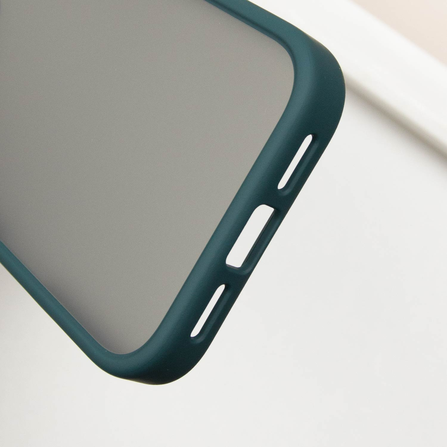 TPU+PC чохол Metal Buttons для Apple iPhone 16 (6.1"), Зелений / Dark Green 5, TPU+PC, купити оптом з доставкою