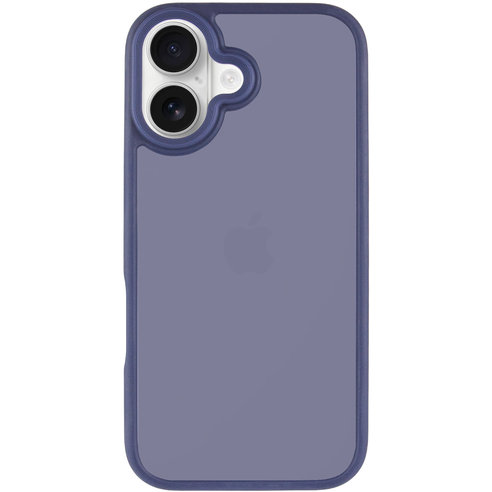TPU+PC чохол Metal Buttons для Apple iPhone 16 (6.1"), Синій / Navy Blue 1, TPU+PC, купити оптом з доставкою