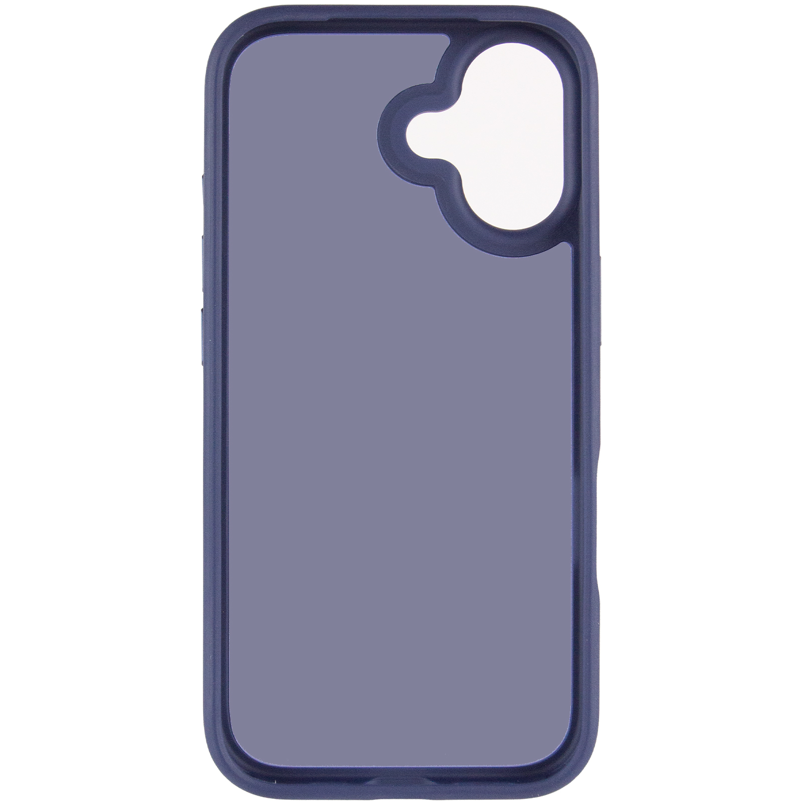 TPU+PC чохол Metal Buttons для Apple iPhone 16 (6.1"), Синій / Navy Blue 2, TPU+PC, купити оптом з доставкою
