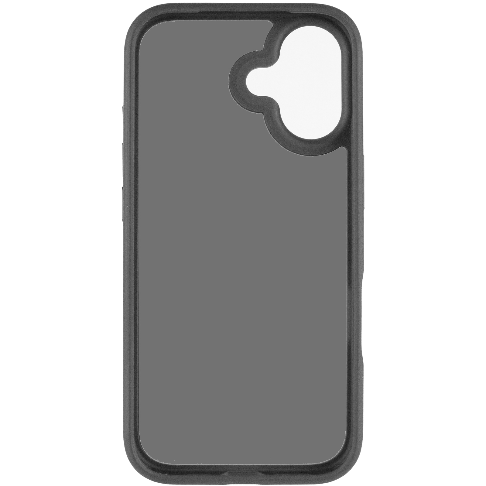 Уцінка TPU+PC чохол Metal Buttons для Apple iPhone 17 (6.3"), Пошкоджена упаковка / Чорний / Black 2, TPU+PC, купити оптом з доставкою