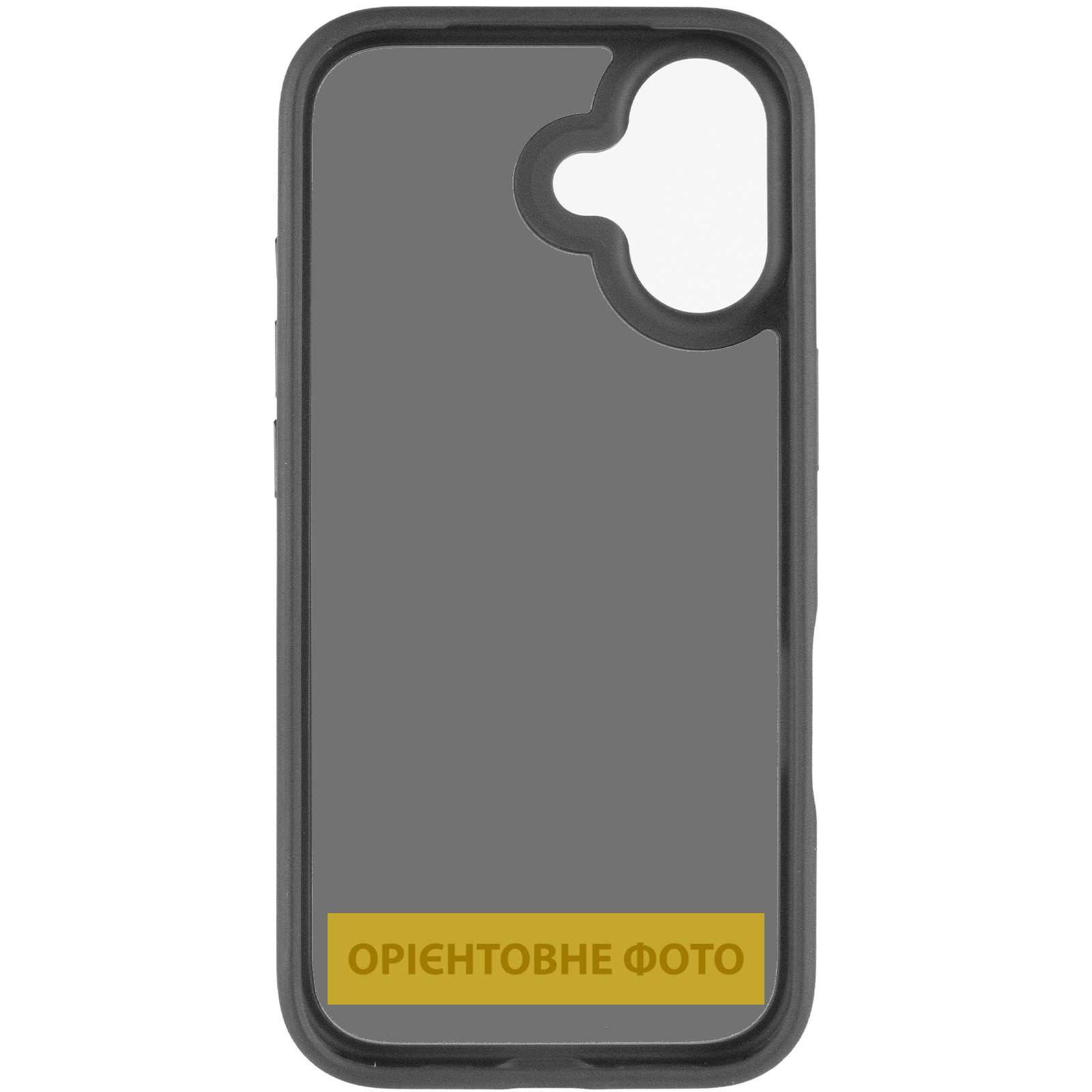 TPU+PC чохол Metal Buttons для Apple iPhone 17 (6.3"), Чорний / Black 2, TPU+PC, купити оптом з доставкою