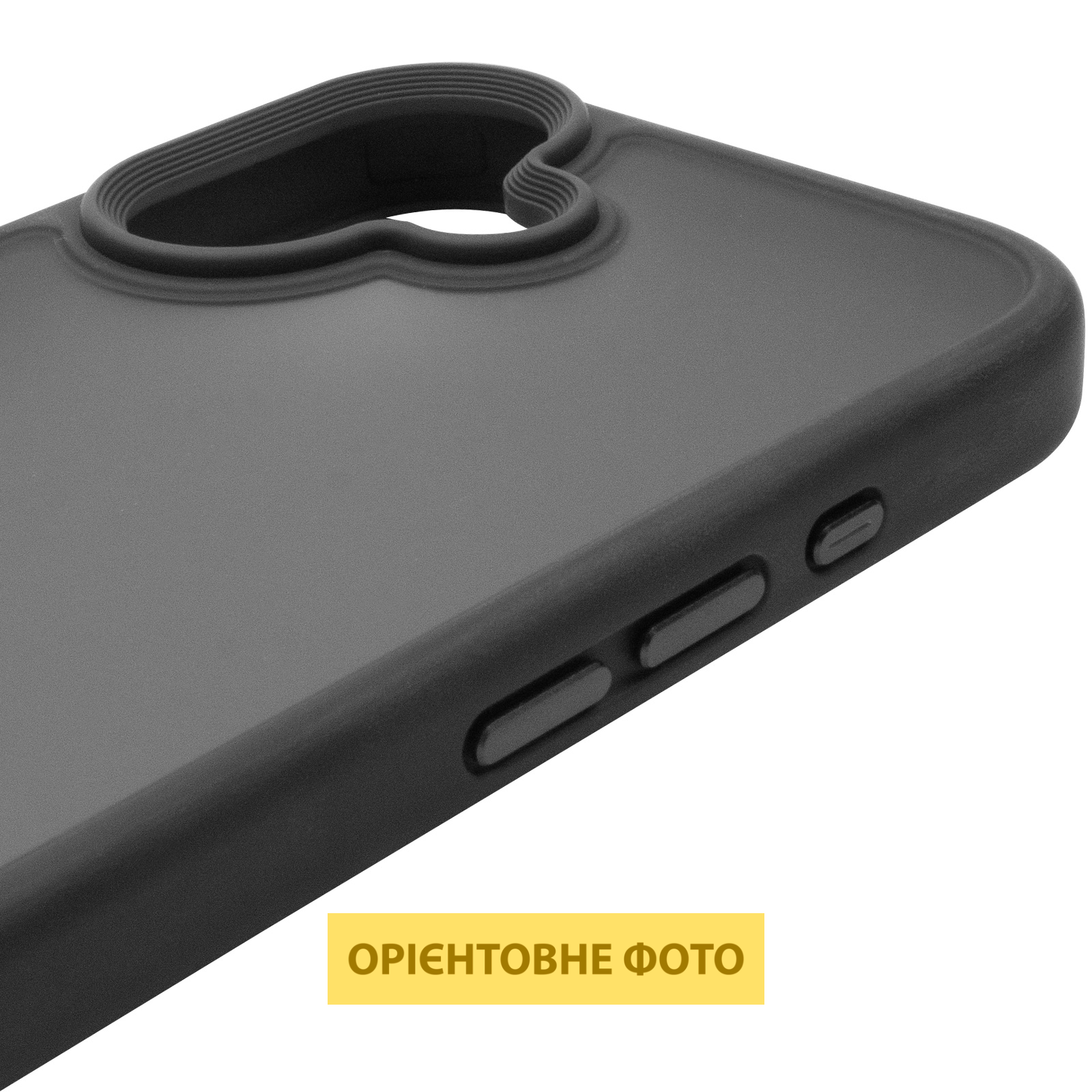 TPU+PC чохол Metal Buttons для Apple iPhone 17 (6.3"), Чорний / Black 3, TPU+PC, купити оптом з доставкою