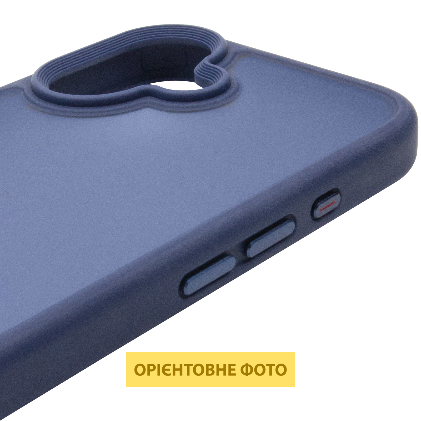 TPU+PC чохол Metal Buttons для Apple iPhone 17 (6.3"), Синій / Navy Blue 3, TPU+PC, купити оптом з доставкою