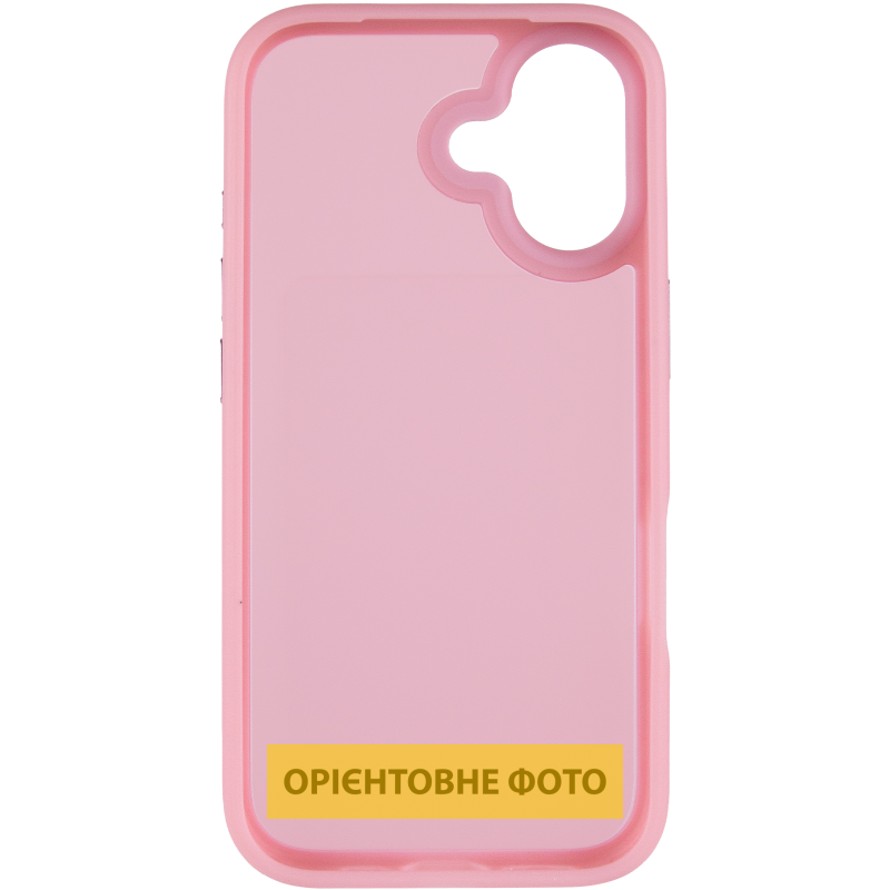 TPU+PC чохол Metal Buttons для Apple iPhone 17 (6.3"), Рожевий / Pink 2, TPU+PC, купити оптом з доставкою