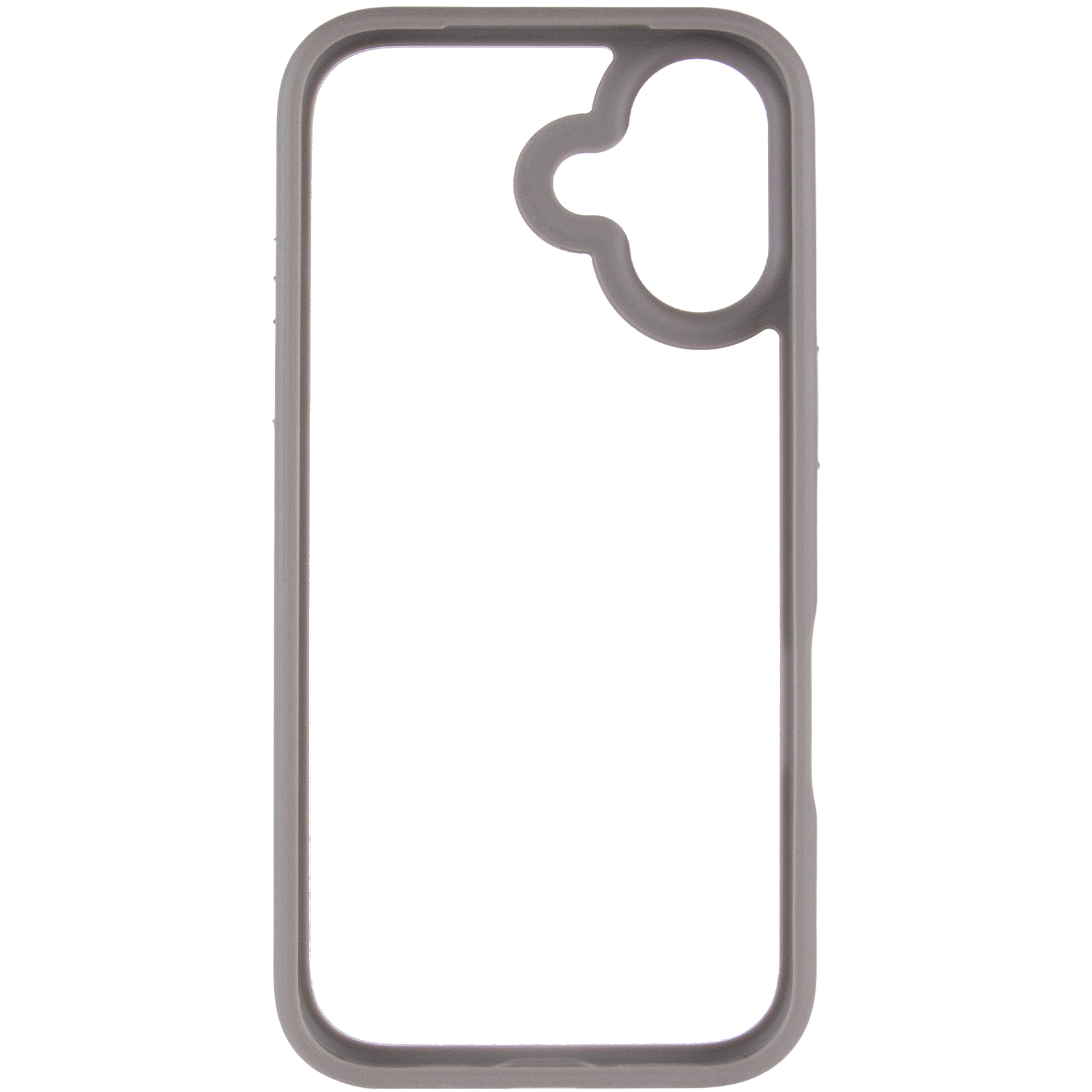TPU+PC чохол Metal Buttons для Apple iPhone 17 (6.3"), Сірий / Grey 2, TPU+PC, купити оптом з доставкою