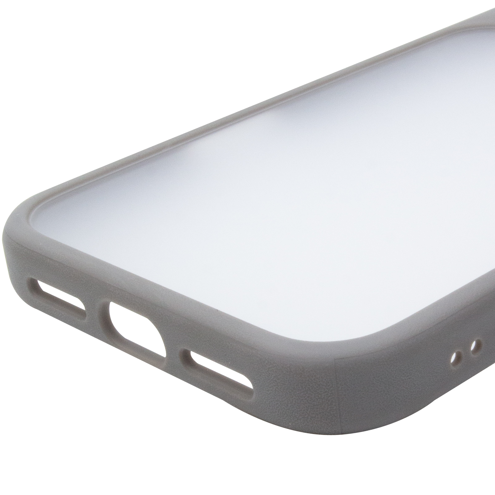 TPU+PC чохол Metal Buttons для Apple iPhone 17 (6.3"), Сірий / Grey 3, TPU+PC, купити оптом з доставкою