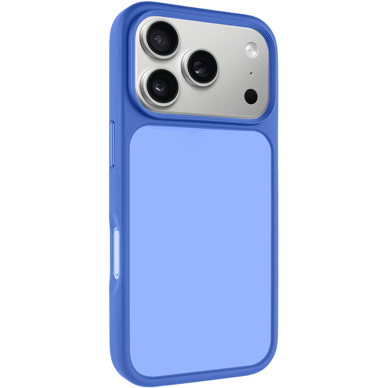 TPU+PC чехол Metal Buttons для Apple iPhone 18 Pro / 17 Pro (6.3"), Голубой / Sky Blue, TPU+PC, купить оптом с доставкой