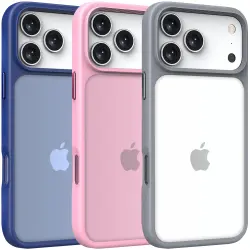 TPU+PC чехол Metal Buttons для Apple iPhone 17 Pro (6.3")